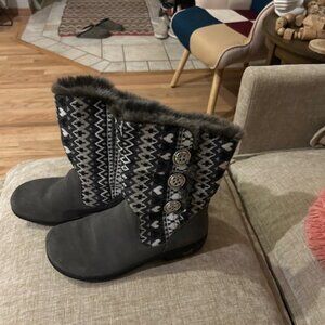 Women's Alegria Fur Top Boot